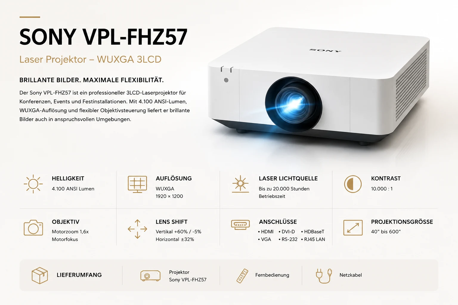 Sony VPL-FHZ57